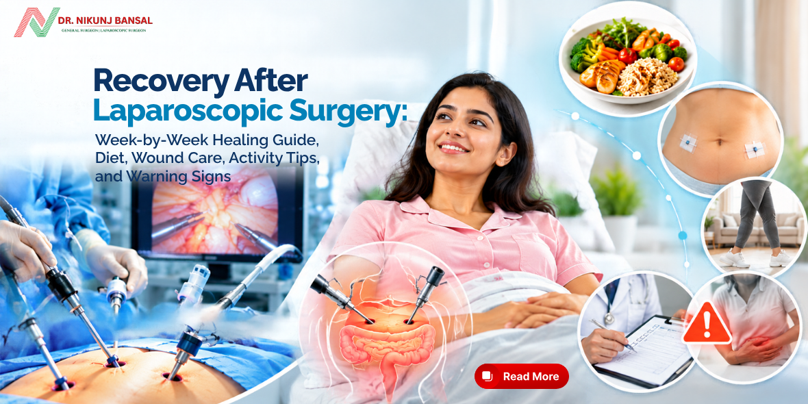 Recovery After Laparoscopic Surgery: Week-by-Week Healing Guide, Diet, Wound Care, Activity Tips and Warning Signs